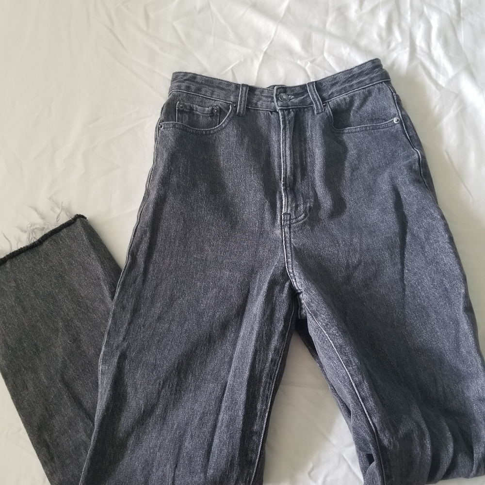 glassons straight leg jeans high waist size 26
